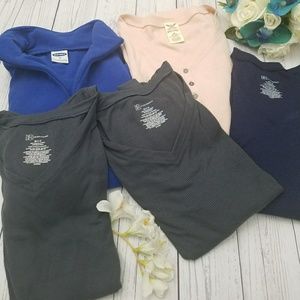 Lot of Women's Med Old Navy fleece / layering tops